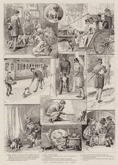 Las aventuras de Jim de Alfred Chantrey Corbould